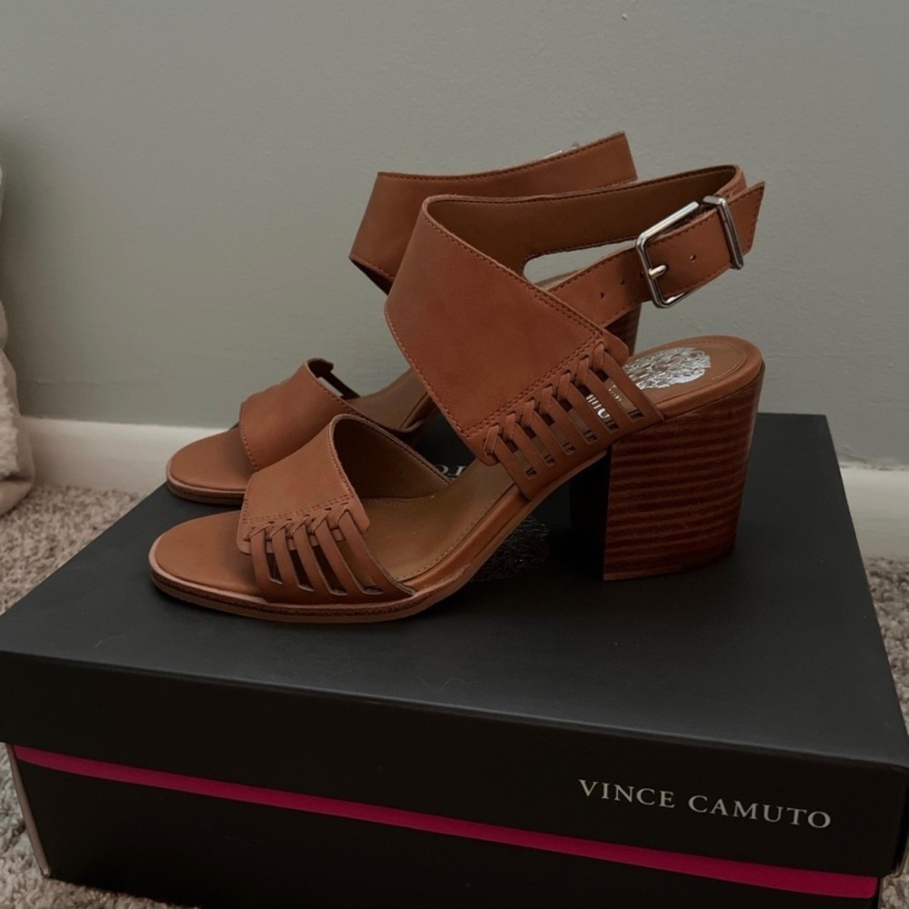 Vince camuto brown sandals size 7 - Picture 4 of 4